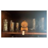 Boot Glasses, Burbon Barrel and Glasses