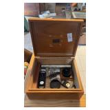 Cigar Storage Box and Contents