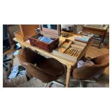 Wooden Dining Room Table and Chairs NO OTHER