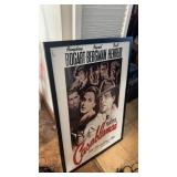 Casablanca Framed Movie Poster