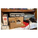 Lot with Lock Box, Printer, Web Development Self