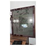 Wooden Golf Ball Display Case