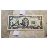 Donald Trump Signed $2 Bill
