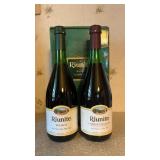 Riunite Bianco and Lambrusco Reggiano Wine Sealed