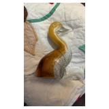 Art Glass Duck Figurine