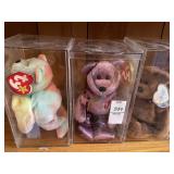 3 beanie babies - variety