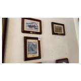 3 framed Civil war art 6 x 8ï¿½ï¿½