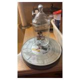 Mickey Mouse Glass Candy Jar and Film Real