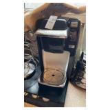 Keurig with K-Cup Holder and Rack
