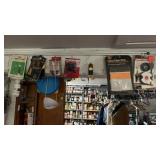 Wall lot of door stop, instant shine, etc