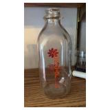 Sani-Dairy cup o graph Milk Bottle
