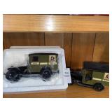 2 - 1929 Model A Ford U.S. Postal Truck die-cast