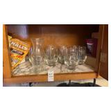 Lot of Assorted Drinking Glasses