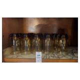 Lot of Drinking Glasses and Vases