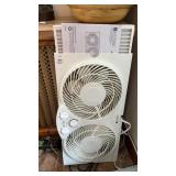 Utilitech 9in. Twin Window Fan