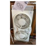 Utilitech 9in. Twin Window Fan