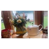 Teapot and planter