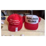 Golden Oldie and Free Love Hats