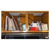 Lot of Cook Books and other items