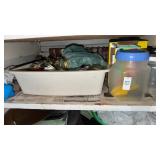 Mason Jar lids, Plastic Containers, and other