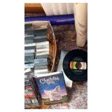 Audio Cassettes & DVD, 45 record