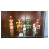 Indian Handcrafted wooden dolls and other