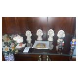 Vintage Goebel porcelain angel figurines and