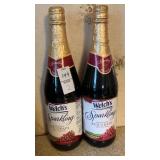 2 Welchï¿½s Sparkling Red Grape juice cocktail