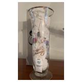 Fenton Anniversary Vase