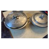 VTG hand-forged aluminum casserole dishes