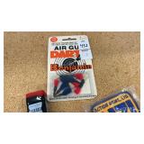 Air Gun Darts, Uzi Patch, and .22cal Pellets