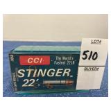 CCI Stinger .22 LR- full box