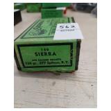 Open box of Sierra 270 cal 150 gr. Reloading