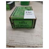 Open box of Sierra 270 cal 150 gr. Reloading