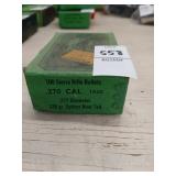 Sealed box of Sierra 270 cal 130 gr. Reloading