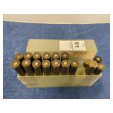 30- O6- 13 rounds & empty casings