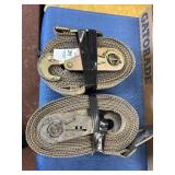 2 ratchet straps 5k lbs.