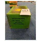 Sealed box of Sierra 44 cal 240 gr reloading