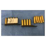 5 Cal 38-357 cartridges