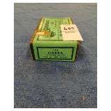 Sealed box of Sierra 30 cal 125 gr reloading