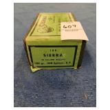 Sealed box of Sierra 30 cal 180 gr reloading