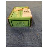 Sealed box of Sierra 30 cal 125 gr reloading