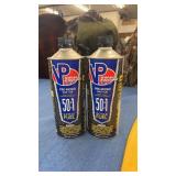 Two Cans of VP 50:1 2 Cycle Fuel