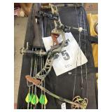 Alpine Silverado Bow with sites, arrows, quiver,