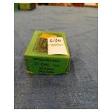 Open box of Sierra 25 cal 100 gr reloading