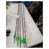 Easton Axis 400 arriws with brodheads