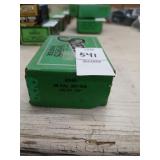 Sealed box of Sierra 38 cal. 158 gr. Reloading