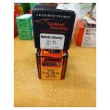 2 partial boxes of Barnes and Nosler 30 cal 168