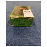 Sealed box of Sierra 30 cal 150 gr reloading