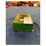 Open box of Sierra 30 cal 150 gr reloading